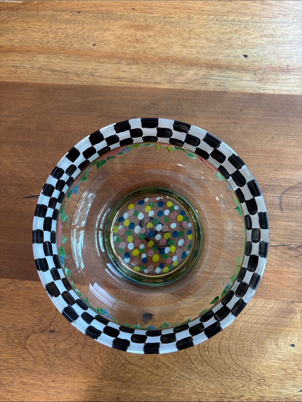 Mackenzie-Childs candy/small trinket bowl - Picture 3 of 3
